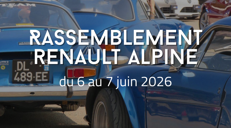 Rassemblement Renault Alpine FR