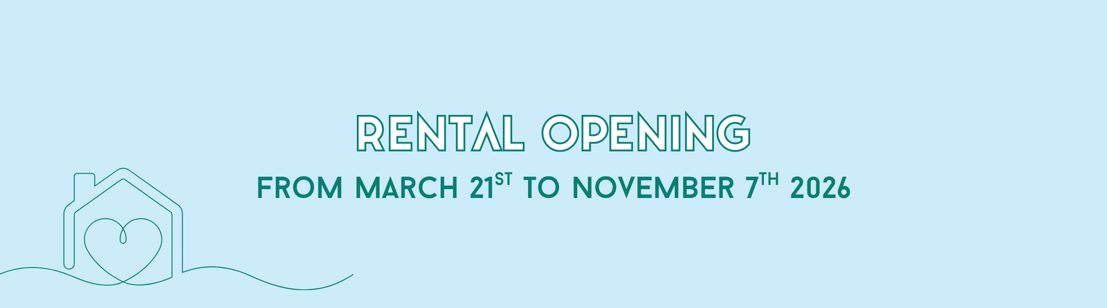Rental opening