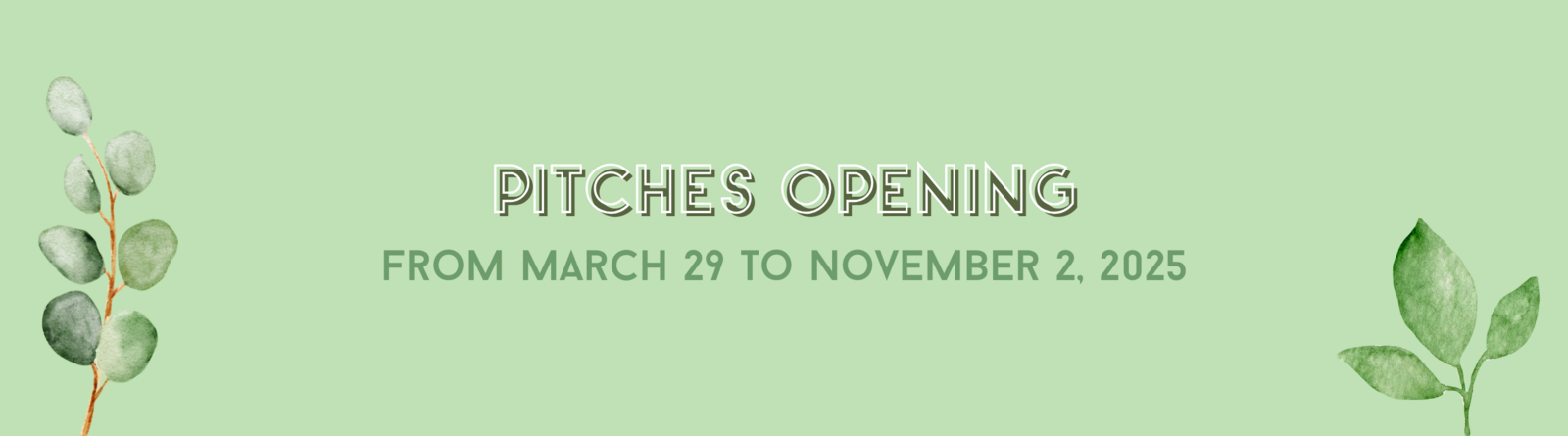 Pitch opening