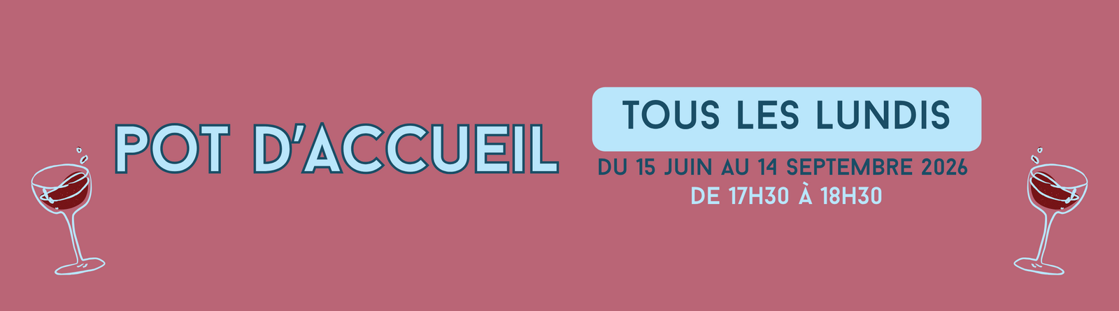 Pot d'accueil