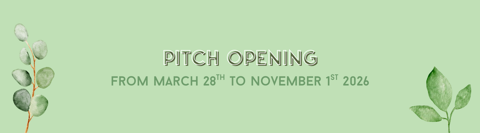 Ouverture emplacement 2026 EN