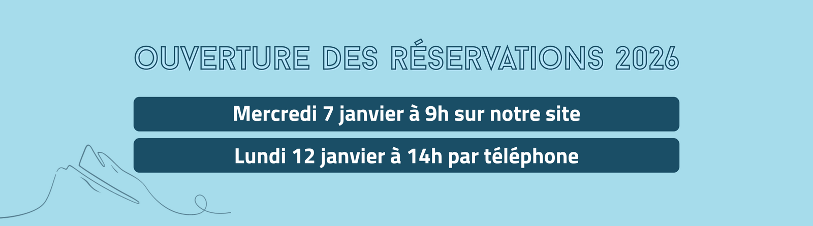 Réservation 2026 FR