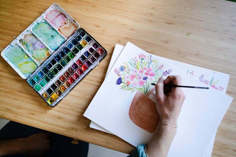 dans ma cabane atelier